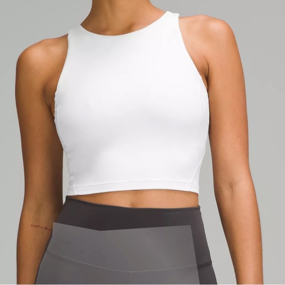 lululemon athletica Tops - Lululemon White Algin Tank